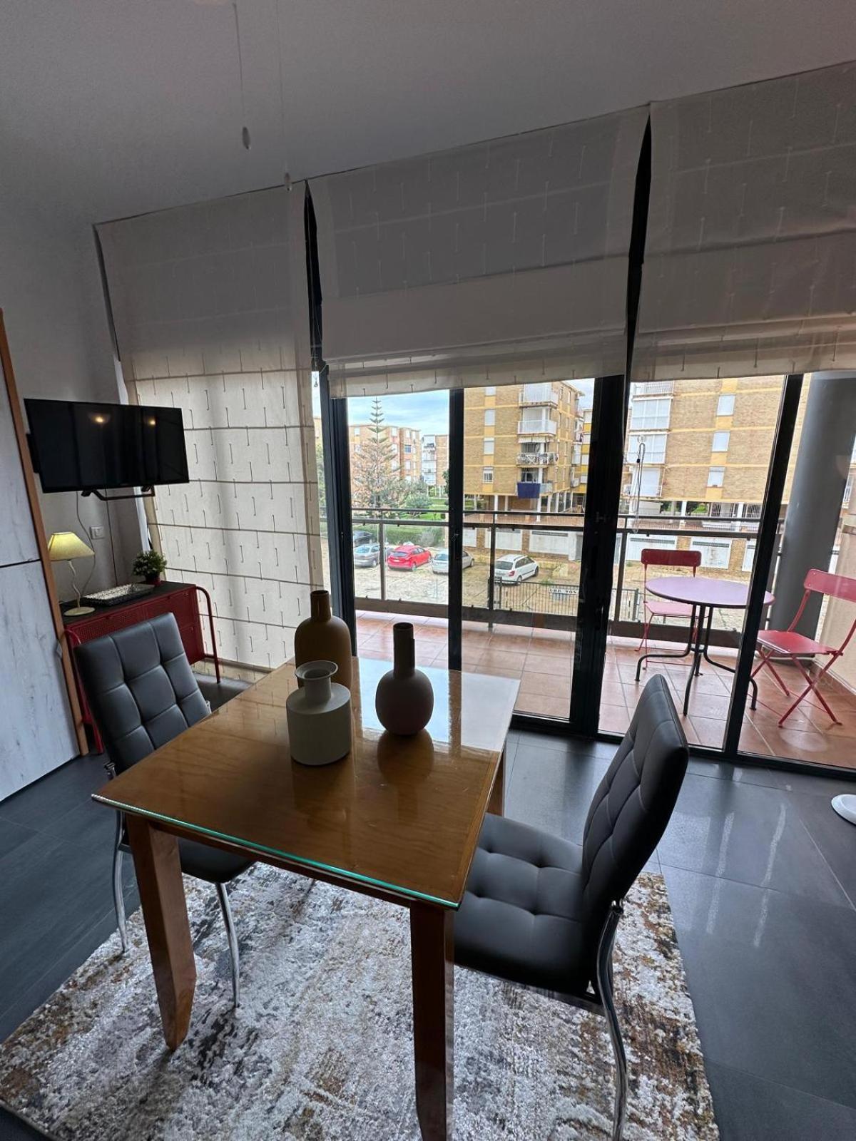 Estudio Con Piscina Y Garaje A 100 Mtr De La Playa 이슬라크리스티나 외부 사진